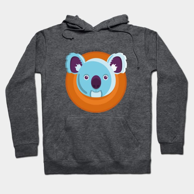 Koala Bear Love Hoodie by Phanatique